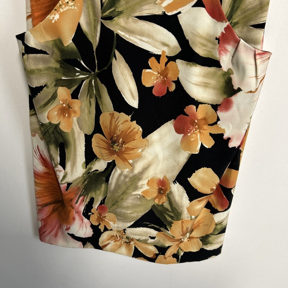 Dressbarn Women's 6 Floral Dress Feminine Pockets Classic Cottagecore Colorful - Picture 4 of 16